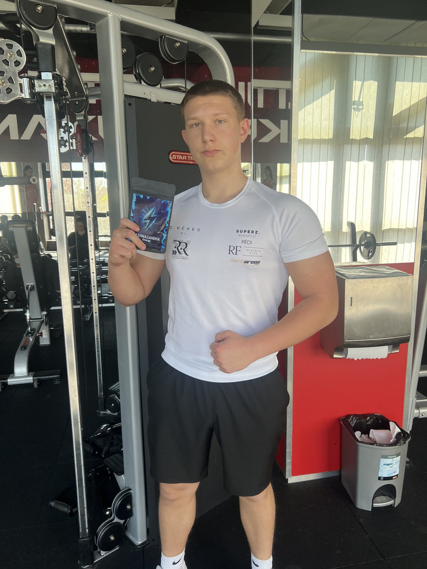Ashwagandha Energy terméket bemutató közösségi fotó