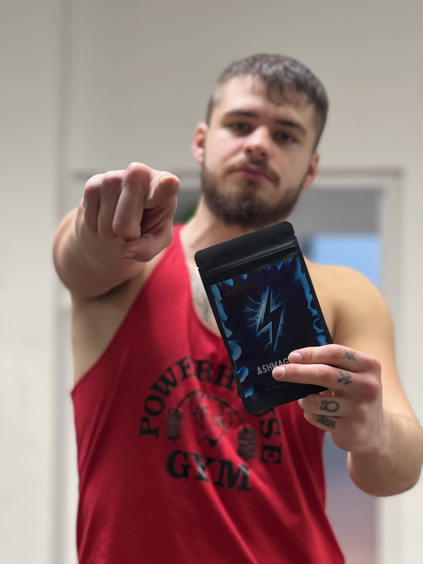 Ashwagandha Energy terméket bemutató közösségi fotó